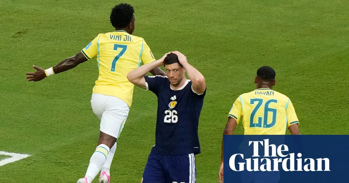 Scotland’s World Cup hopes diminish after Brazil defeat
