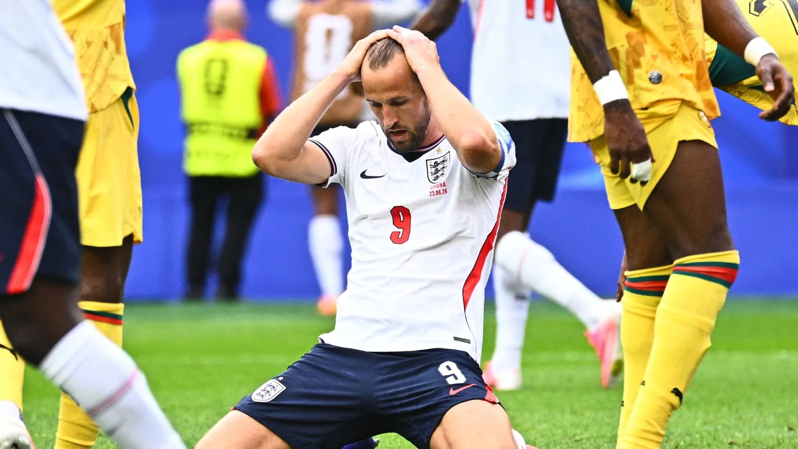 England were denied a victory in their second group game for the fourth successive tournament by a dogged Ghana side