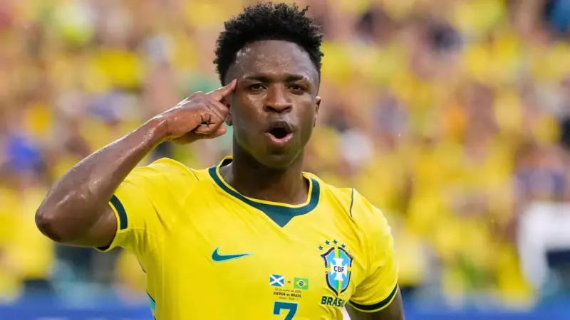 Arsenal exploring deal for Real Madrid forward Vinícius Júnior image 1
