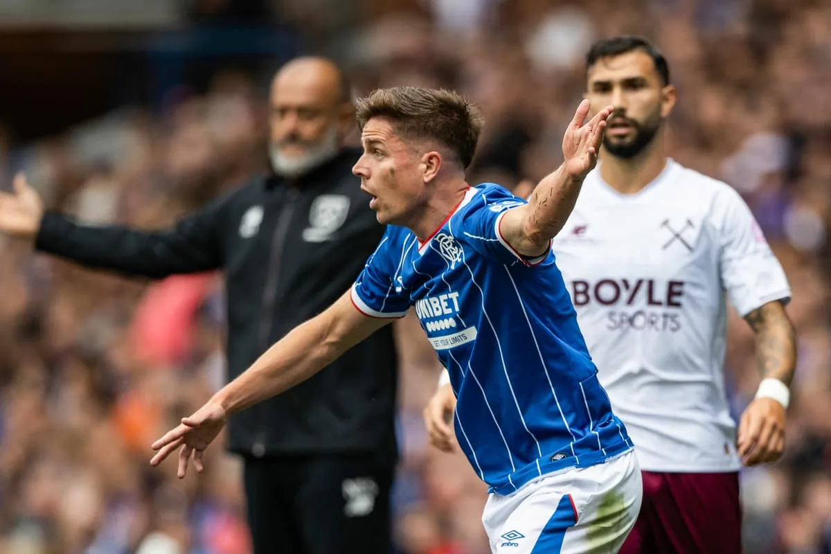 Ibrox hosts West Ham stalemate in Rangers’ pre-season finale
