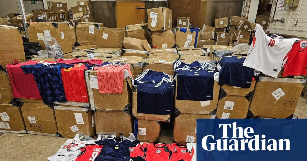 Edinburgh raid uncovers fake football shirts worth millions image 1