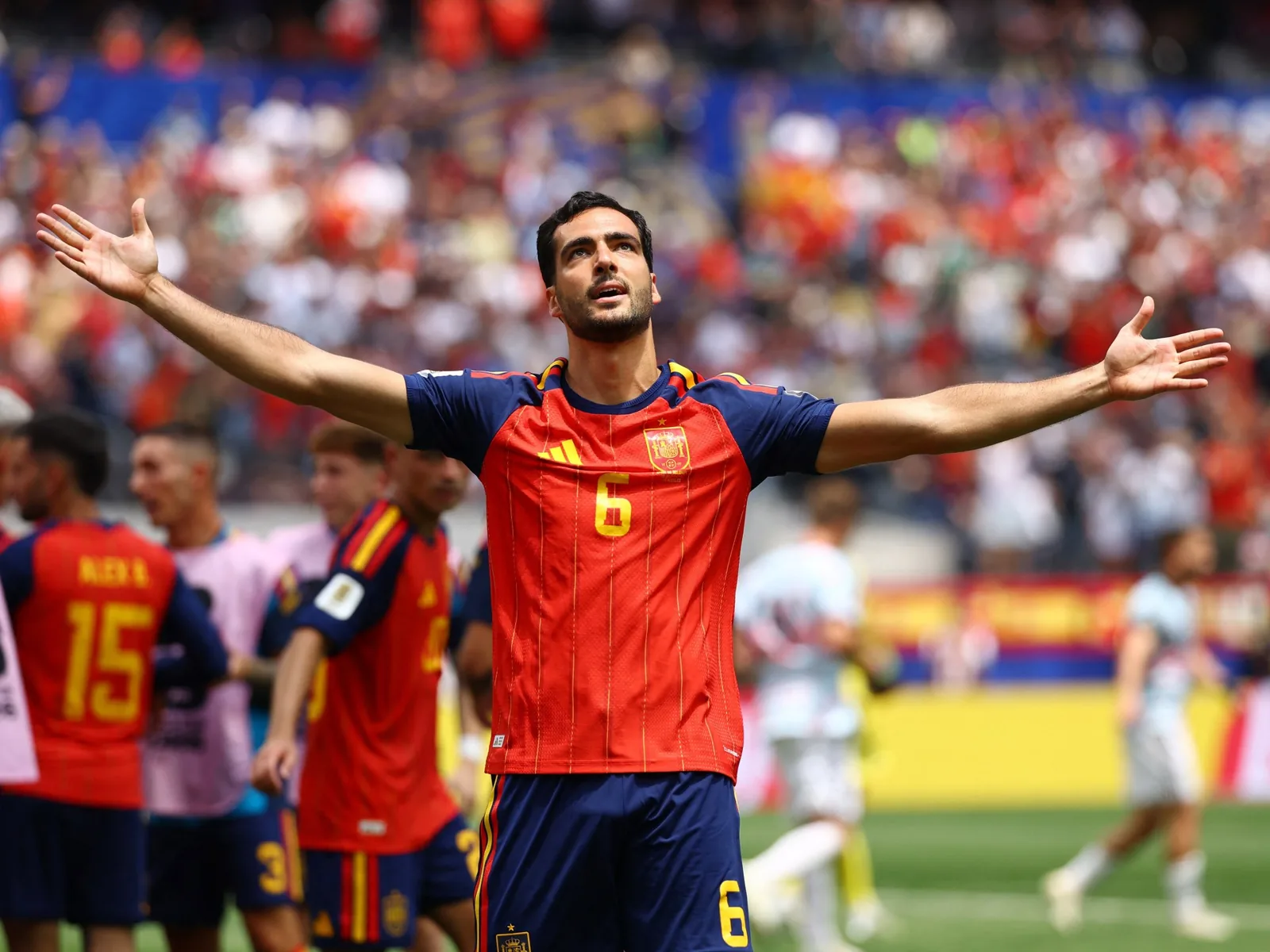 Spain advance to World Cup semi-finals after late Mikel Merino goal