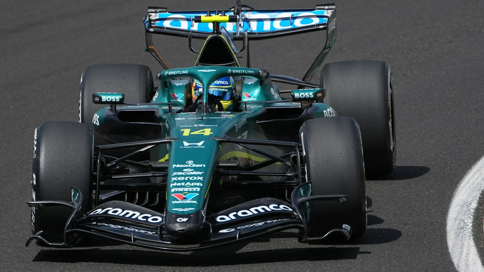 Hungary: Fernando Alonso energised by Q2 return with Aston Martin upgrades