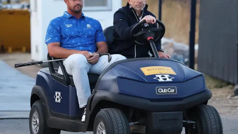 DeChambeau’s Open Championship participation in doubt after two-stroke penalty
