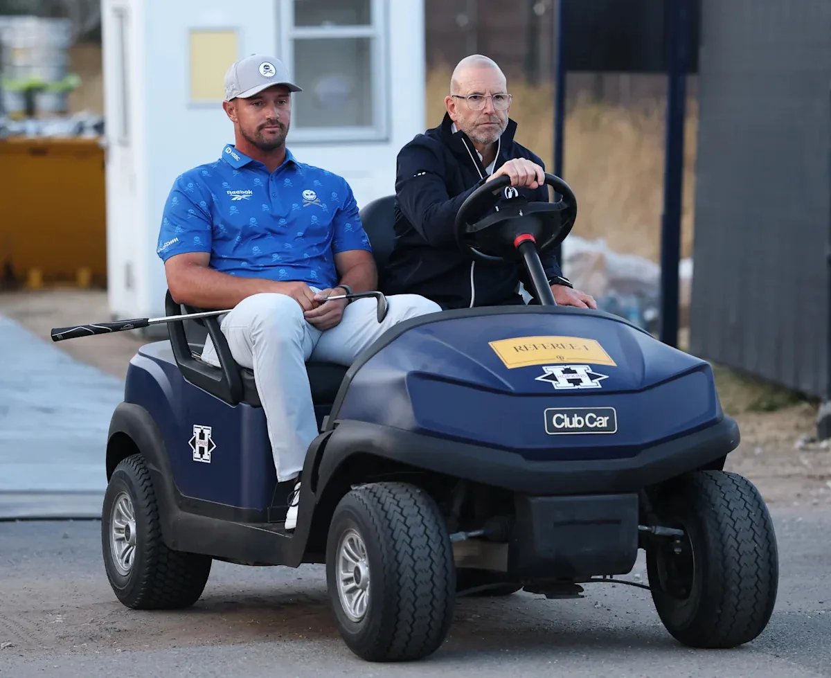 DeChambeau’s Open Championship participation in doubt after two-stroke penalty