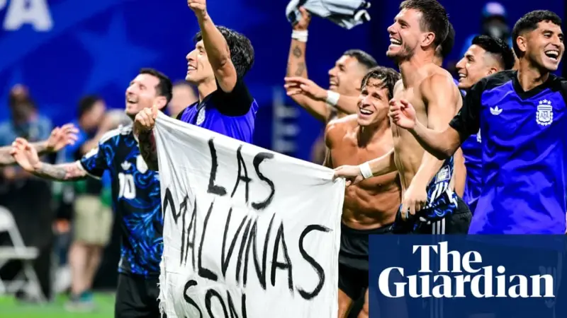 Fifa investigating Argentina over Falklands banner after World Cup semi-final